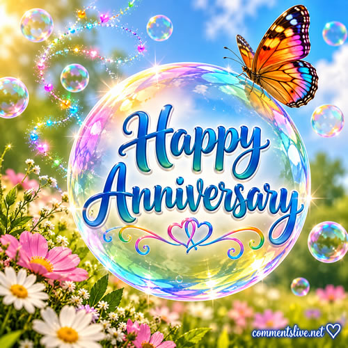 Happy Anniversary Butterfly