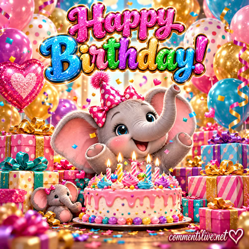 Elephant Birthday