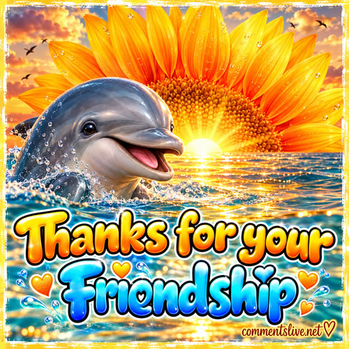 Dolphin Friendship