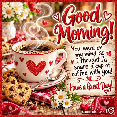 Share Cup Of Coffee